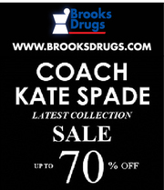 BROOKS DRUGS STORES THE BEST IN RETAIL 50% SALE