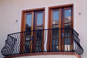 Install Wrought Iron Balconies Handrails,  Houston,  Texas