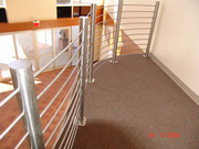 Stainless Steel Hand railings in Houston TX