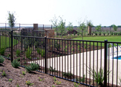 Wrought Iron Fence in Houston