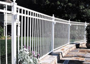 Aluminum fences,  Houston