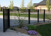 Wrought Iron Fence,  Texas