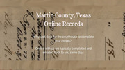 Martin County Records