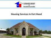 Ft Hood Housing