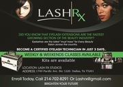 Lash-Rx- Eyelash extensions training | Eyelash salon Dallas