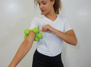 Improve your circulation through massage ball available at Arcroller
