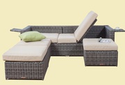 All Weather Outdoor/Indoor Wicker Sofa on Sale at Gooddegg