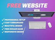 I WILL BUILD A FREE WEBSITE FOR YOUR BUSINESS WITHIN 5 DAYS(best)