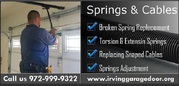 Irving – Garage Door repair | Garage Door Spring Repair only $26.95