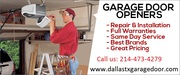 Get Affordable Garage Door Spring Repair Services Dallas,  TX