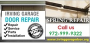 24 hour Garage Door Spring Installation – Irving |972-999-9322