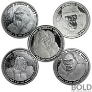 Republic of Congo Gorilla (2015-2019) Coin Set