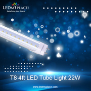 Use Wide Beam Angled t8 4ft 22w LED Tubes to Cover Larger Areas