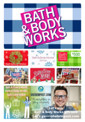 Get Free Bath & baby Works Gift Card  