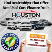 Find Best Used Cars Finance Deals In Houston TX