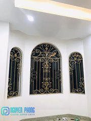 Best selling decorative wrought iron window grilles