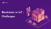 What are the challenges when using blockchain in IoT?