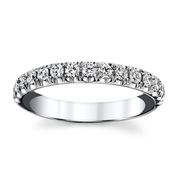 Deutsch Signature U Prong Micro Pave Band